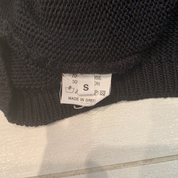 Made in 🇬🇷VTG 90’ Knitted Black Tank Top - Picture 8 of 14